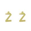 گوشواره طلا مدل حرف Z کد GA16758