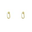 گوشواره طلا مدل حرف U کد GA16855