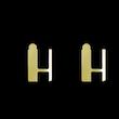 گوشواره طلا مدل حرف H کد GA16868