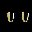 گوشواره طلا مدل حرف U کد GA16880