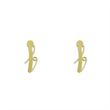 گوشواره طلا مدل حرف F کد GA16996