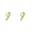 گوشواره طلا مدل حرف Y کد GA17015