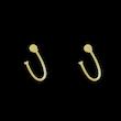 گوشواره طلا مدل حرف U کد GA17037
