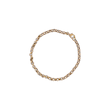  دستبند والنگو طلا 18 عیار زنانه مدوپد طرح رولو-Handcuff کد Z1034