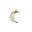 پلاک طلا 18 عیار مدل ماه کد kc18466