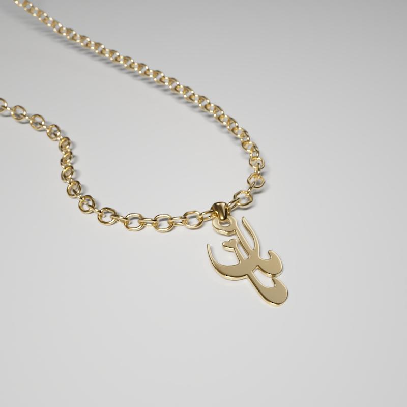 پلاک طلا 18 عیار مدل مامان کد kc18607