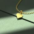 گردنبند طلا 18 عیار زنانه مدوپد مدل قلب کد R048