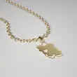 پلاک طلا مدل نقشه ایران کد KC18777