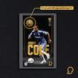 کارت فوتبالی طلا 18 عیار سوت مدل اشلی کول Ashley Cole طرح فوتبالی 2025 کد SO10011