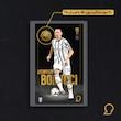 کارت فوتبالی طلا 18 عیار سوت مدل لئوناردو بونوچی BONUCCI طرح فوتبالی 2025 کد SO10016
