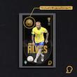 کارت فوتبالی طلا 18 عیار سوت مدل دنی آلوز DANI ALVES طرح فوتبالی 2025 کد SO10025
