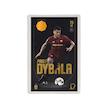 کارت فوتبالی طلا 18 عیار سوت مدل پائولو دیبالا DYBALA طرح فوتبالی 2025 کد SO10030