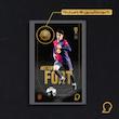 کارت فوتبالی طلا 18 عیار سوت مدل هکتور فورت FORT طرح فوتبالی 2025 کد SO10036