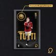 کارت فوتبالی طلا 18 عیار سوت مدل فرانچسکو توتی Francesco Totti طرح فوتبالی 2025 کد SO10037