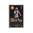 کارت فوتبالی طلا 18 عیار سوت مدل آنتوان گریزمان GRIEZMANN طرح فوتبالی 2025 کد SO10052