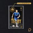 کارت فوتبالی طلا 18 عیار سوت مدل جان تری John Terry طرح فوتبالی 2025 کد SO10059