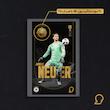 کارت فوتبالی طلا 18 عیار سوت مدل مانوئل نویر Manuel Neuer طرح فوتبالی 2025 کد SO10078