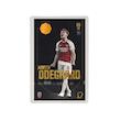 کارت فوتبالی طلا 18 عیار سوت مدل مارتین اودگارد Martin odegaard طرح فوتبالی 2025 کد SO10079