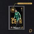 کارت فوتبالی طلا 18 عیار سوت مدل پتر چک Petr Cech طرح فوتبالی 2025 کد SO10093