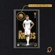 کارت فوتبالی طلا 18 عیار سوت مدل تونی کروس Toni Kroos طرح فوتبالی 2025 کد SO10115