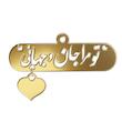 آویز گردنبند طلا 18 عیار زنانه مدوپد مدل تو مرا جان و جهانی کد kc18615 - G403-1579