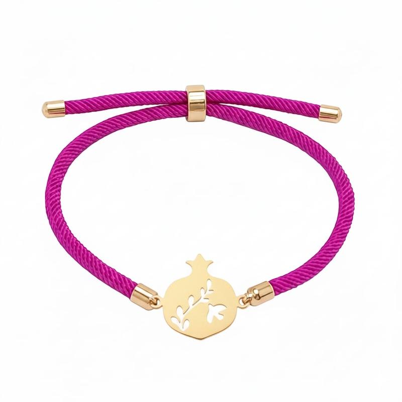 دستبند طلا ۱۸ عیار انار 