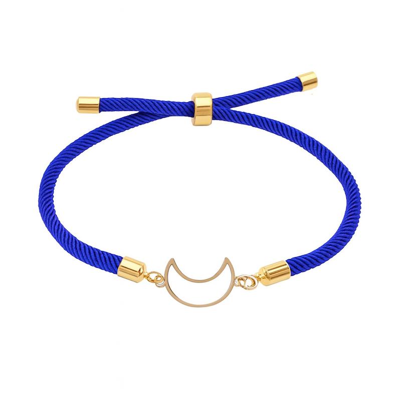 دستبند طلا ۱۸ عیار ماه