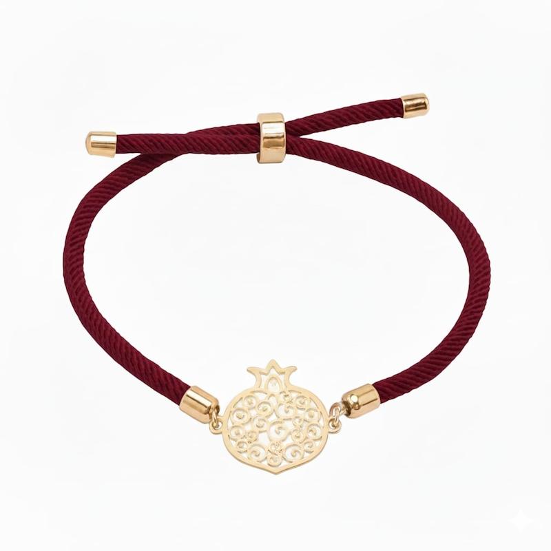 دستبند طلا ۱۸ عیار انار 