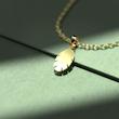 گردنبند طلا برگ 18 عیار  کد PP1051