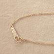 گردنبند طلا گل 18 عیار  کد NN1096