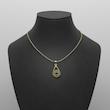گردنبند طلا گل 18 عیار  کد PP1150