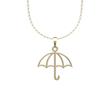 گردنبند طلا 18 عیار زنانه لی‌دا مدل چتر کد NL285