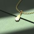 گردنبند طلا برگ 18 عیار  کد PP1040