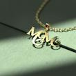 گردنبند طلا مدل mom کد HK1002