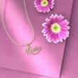 گردنبند طلا مدل mama کد HK1023
