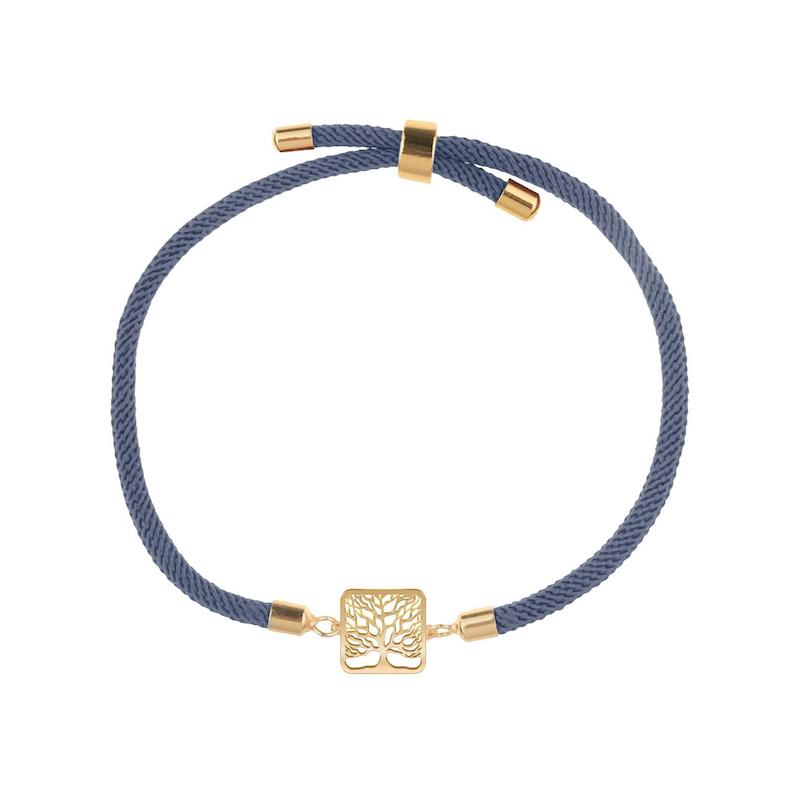 دستبند طلا مدل درخت  کد BL064