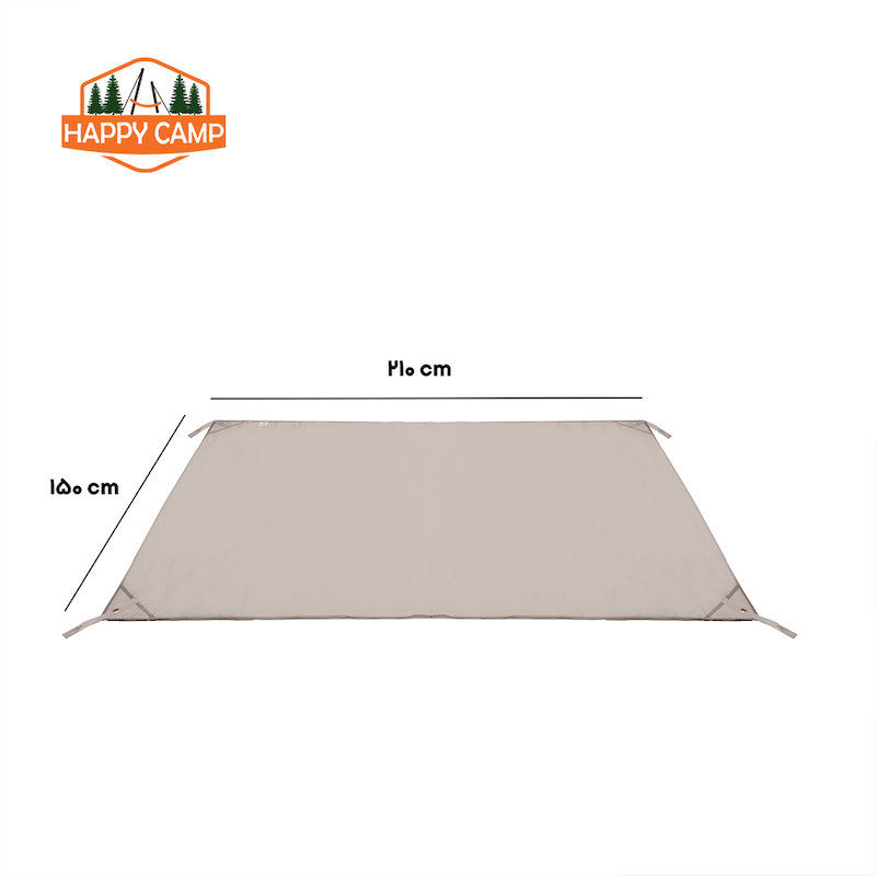 زیرانداز چادر HAPPYCAMP مدل HIDRO MAT کد 46860 – سایز S