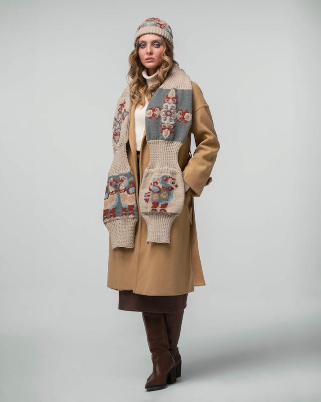 شالگردن دستبافت آناهید | ANĀHĪD