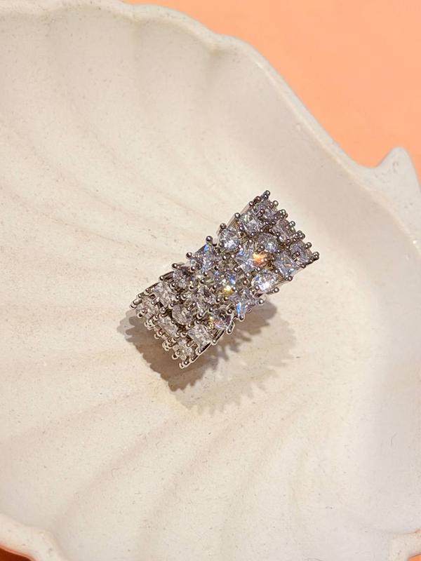 انگشتر رينگ فول نگين جواهري