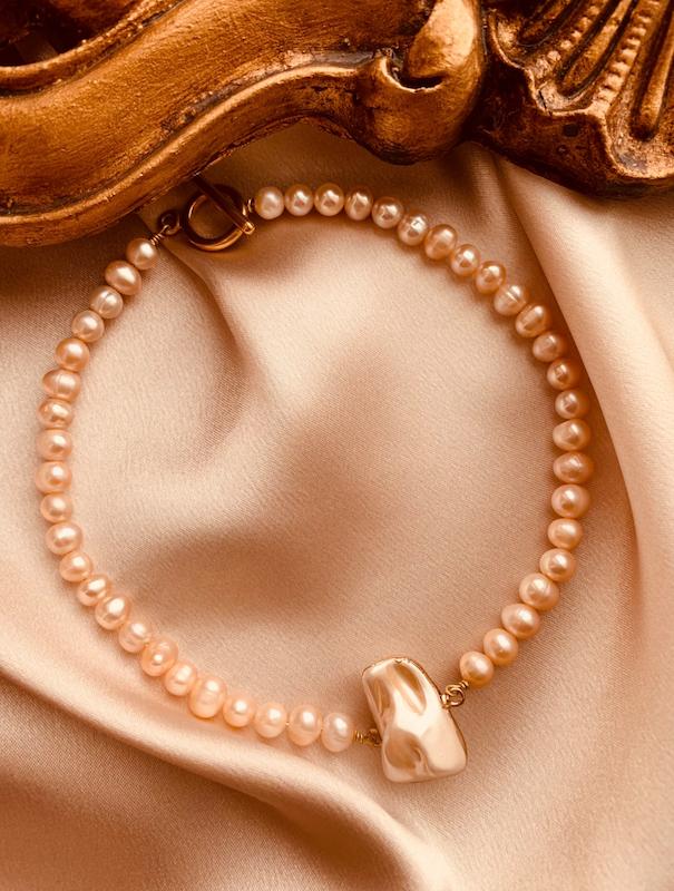 گردنبند مرواريد وينتيج و باروك