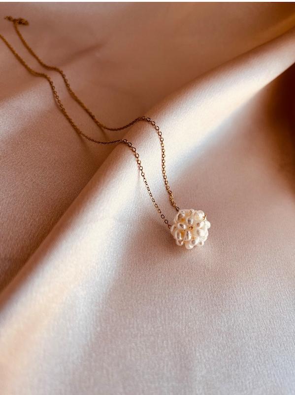 گردنبند مروارید باروک 