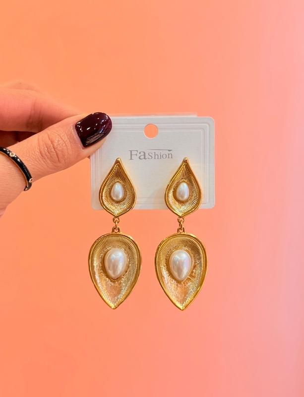 گوشواره وينتيج مرواريدي