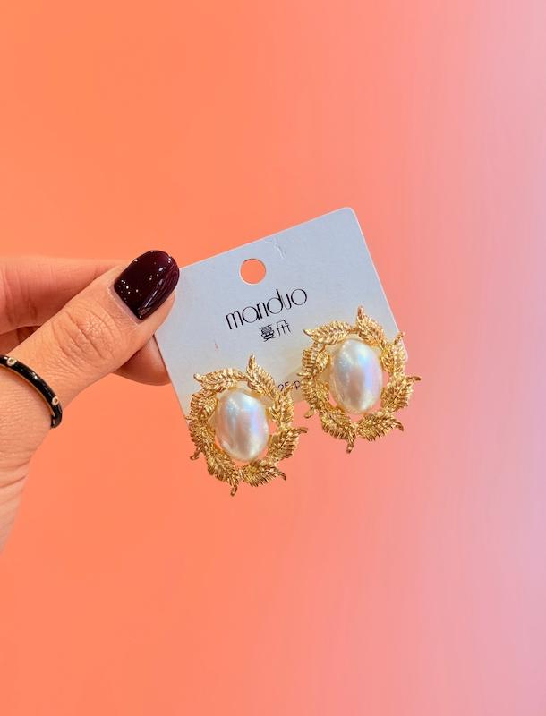 گوشواره مرواريد وينتيج