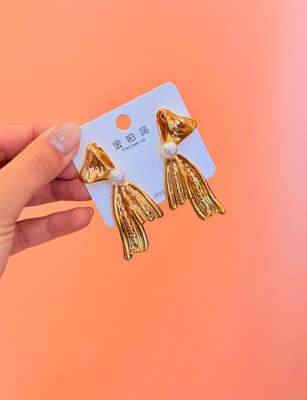 گوشواره پاپیون مروارید