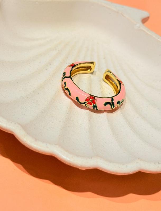 انگشتر میناکاری