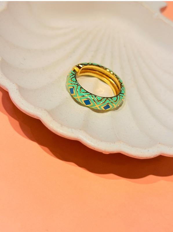 انگشتر میناکاری