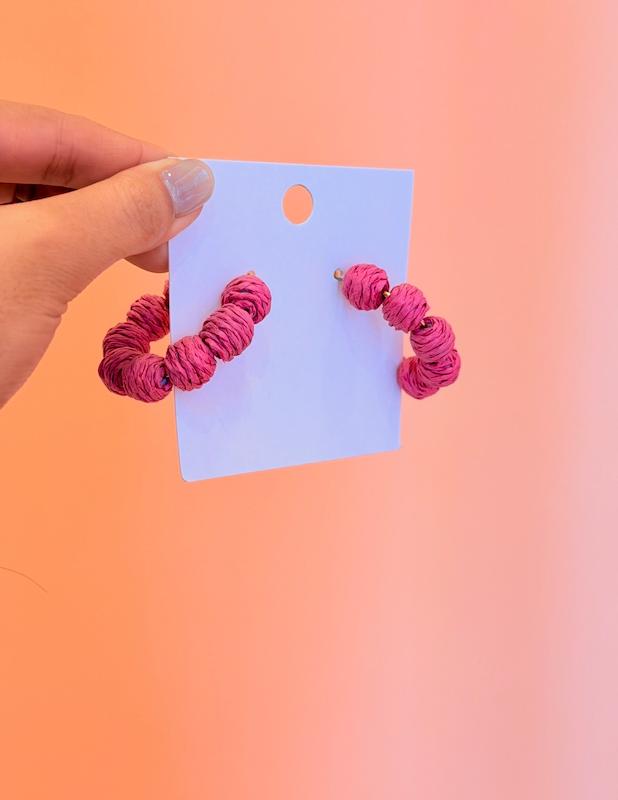 گوشواره حصیری 