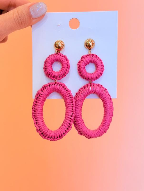 گوشواره حصیری 