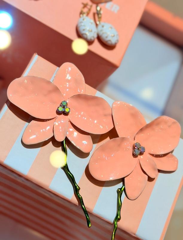 گوشواره ارکیده فشن