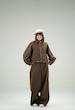 ست بامبر و شلوار قهوه ای